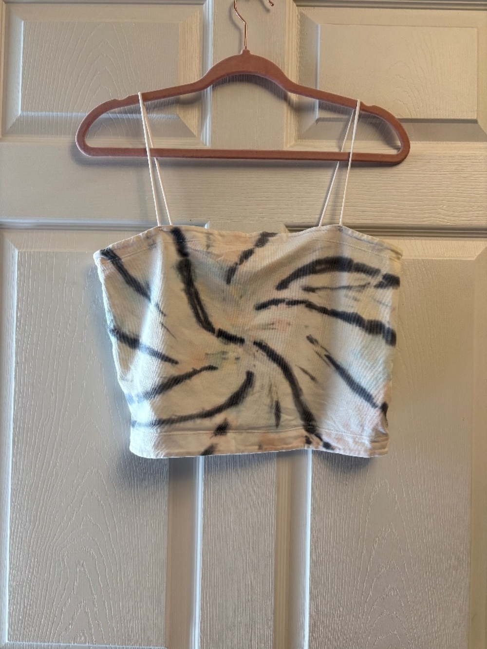 American Eagle Crop Tye Dye Tank Top